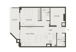 1 bedroom apartment